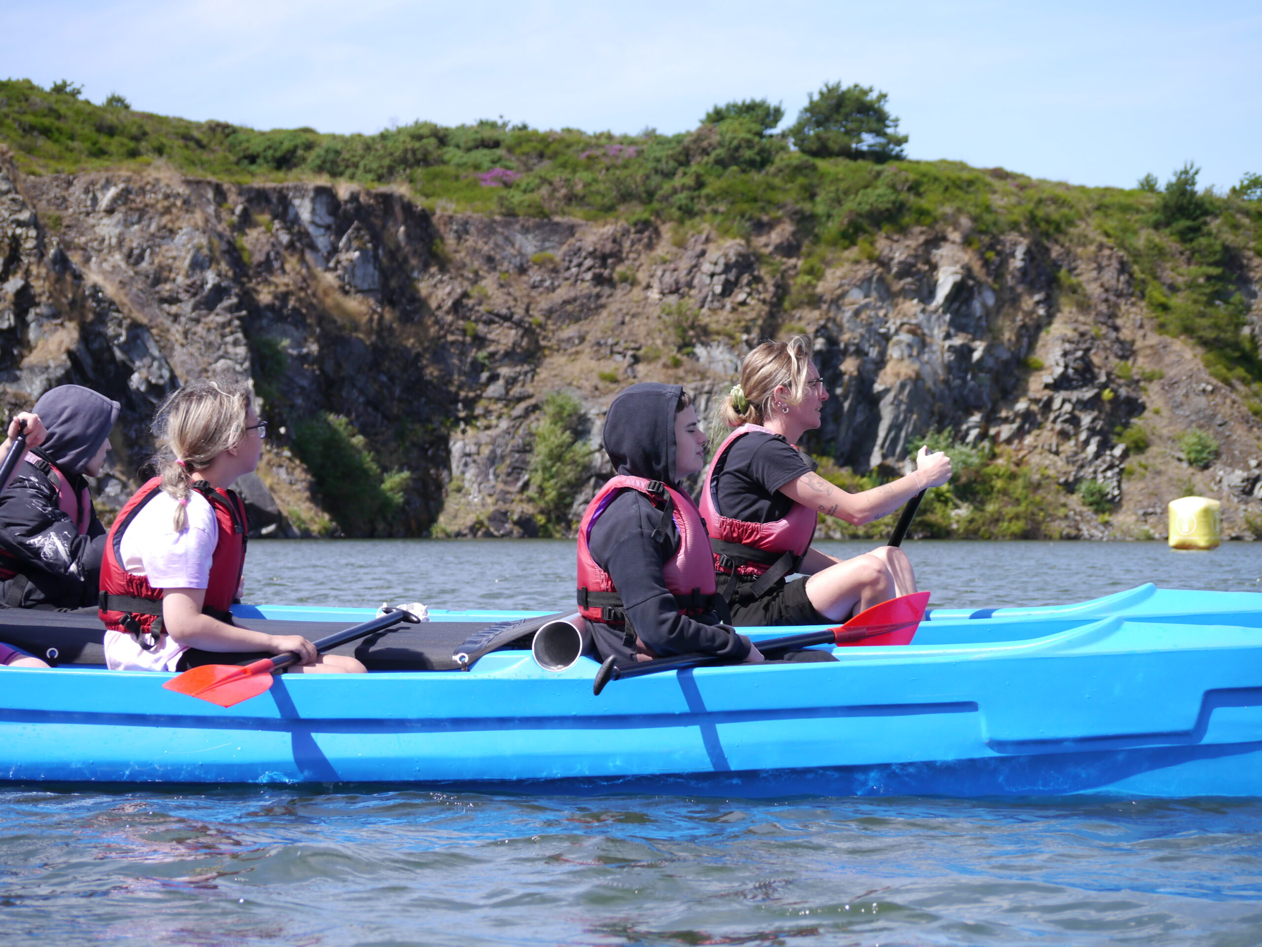 Three Bridges Learners Make a Splash at Trevassack Lake Event