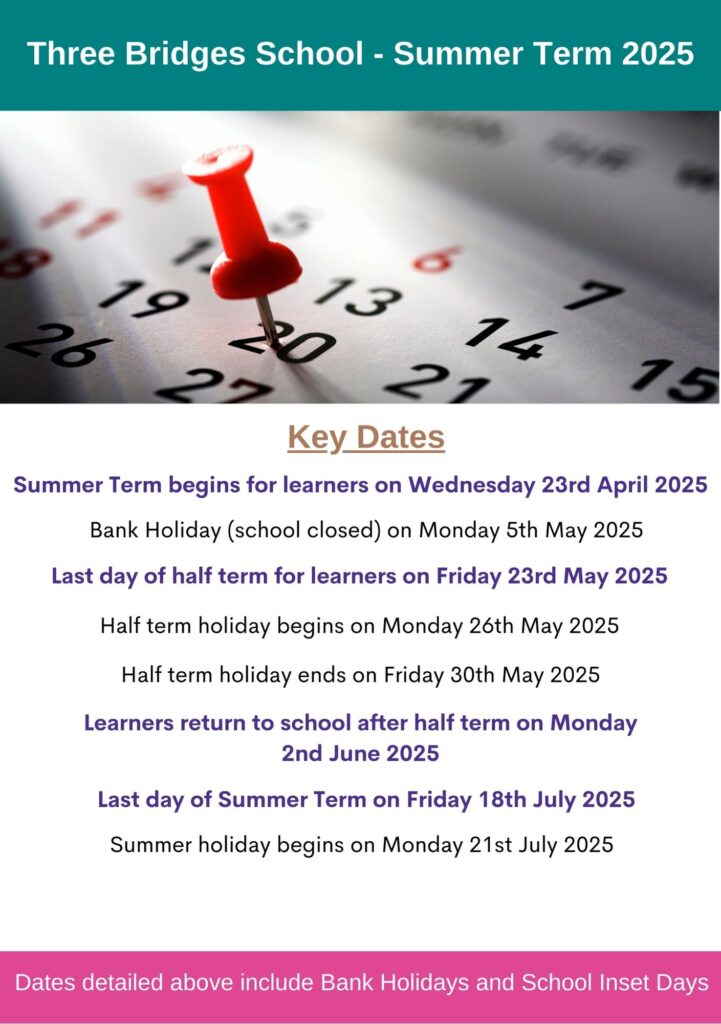Three Bridges Summer Term 2025
